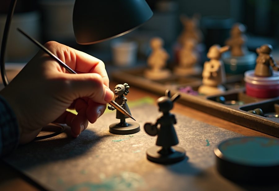 Fantasty miniatures featured